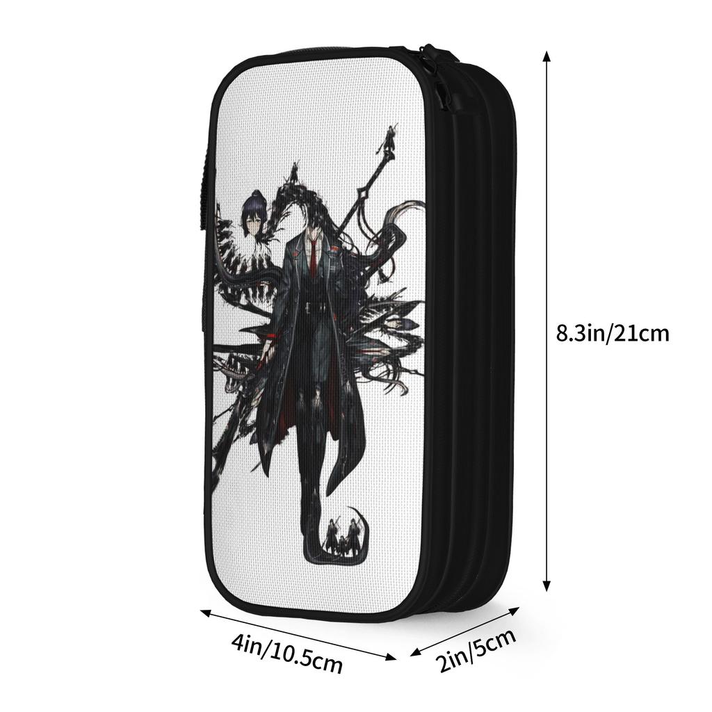 Limbus Company Games Pencil Case Classic Pen Bag Student Big Capacity School Supplies Zipper Pencilcases