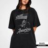 Cowboy Patriot Tee Western Rodeo America Anniversary Graphic Shirt