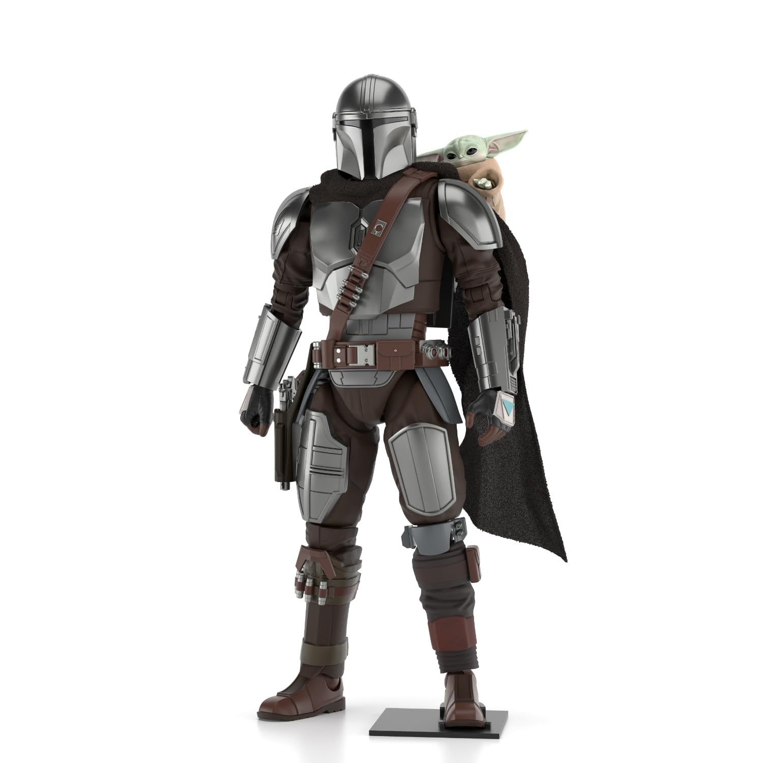 

Bandai SPIRITS 1/12 Mandalorian & Grogu Model Kit Pre-colored Plastic