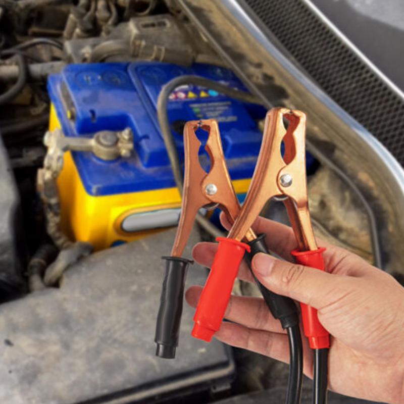 Auto Battery Tester High Accuracy CCA Analyzer With Alligator Clips Car Battery Health Tester For Cars Trucks Motorcycle Boats