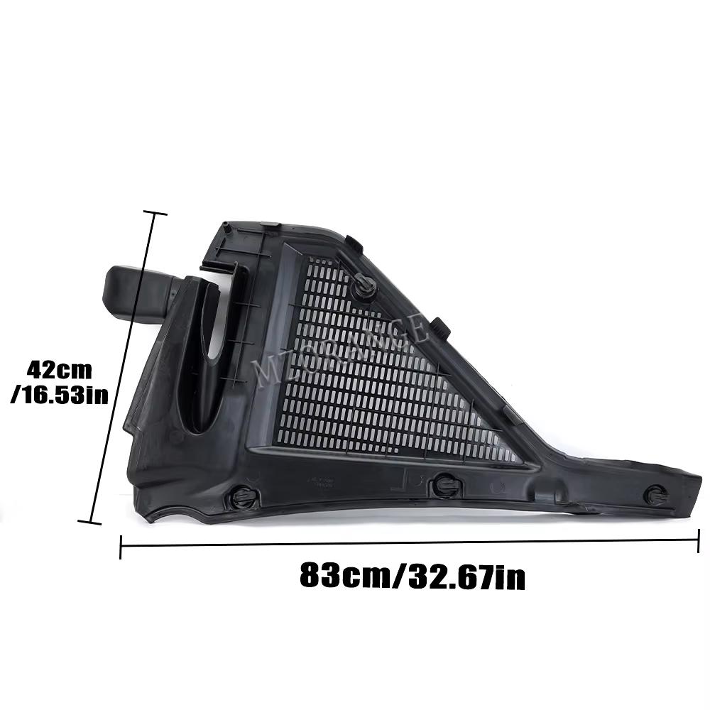 Air Filter Microfilter Housing Cover for BMW X5 X6 E70 E71 ABS Direct Replacement 64316945583 64316945584 Engine Upper Car Parts