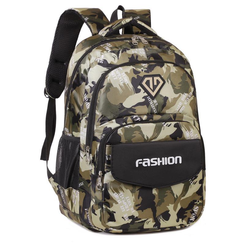 Camouflage Backpack for Men and Women Fashion School Travel Laptop Daypack with Multiple Pockets