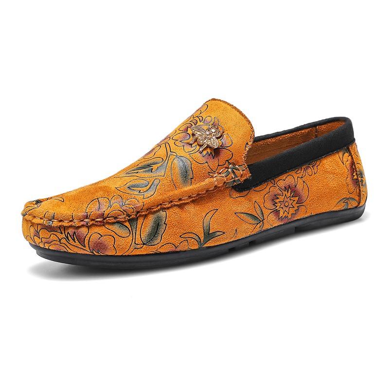 Leichte Herren Freizeitschuhe 2025 Herrenschuhe Leder Herren Penny Loafers Herren Mokassins Slipper Herren Flats Männliche Fahrschuhe