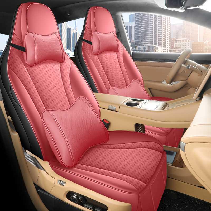 2025 ZHIJIE R7 All-Season Leather Car Seat Cushion - Full Surround, Breathable and Universal Fit