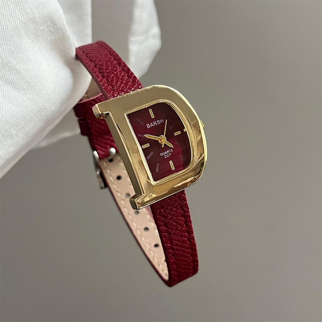 Barsh Middle Ancient Mori Casual Quartz Women'S Watch Personalized D-Shaped Belt Watch Price