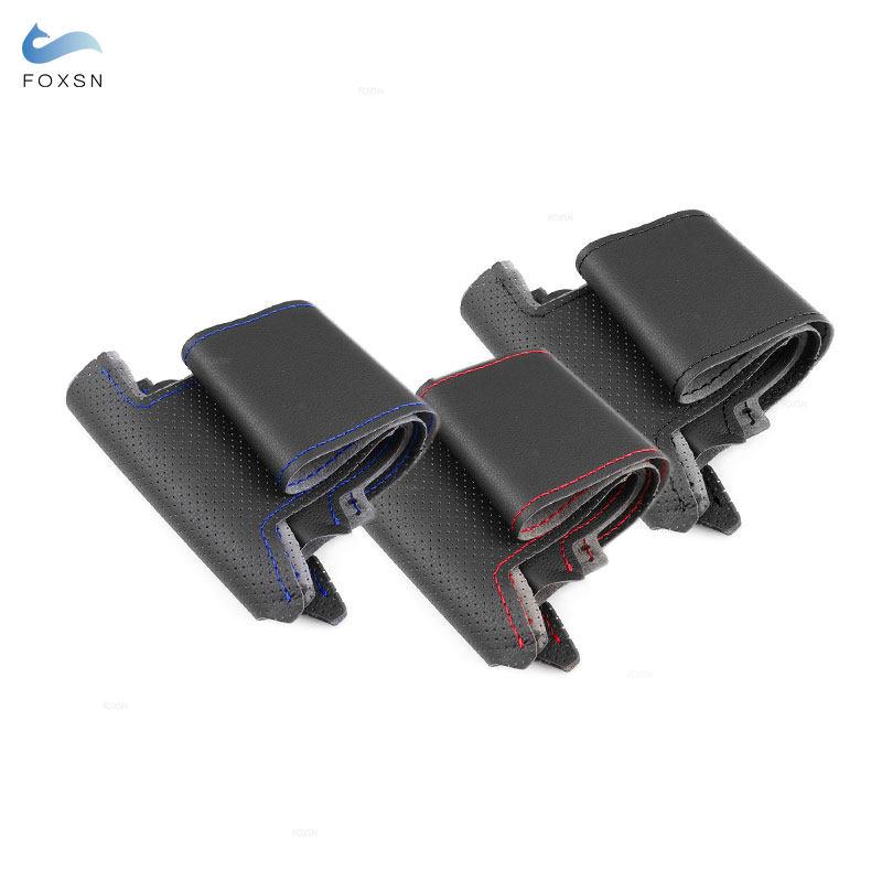 Impletituri pe volan interior auto pentru Mercedes Benz Clasa E W212 2009 2010 2011 2012 Accesoriu de ornamentare a capacului din piele din microfibra