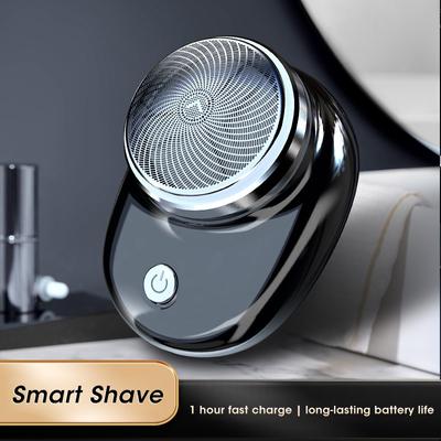 Professional Portable Mini Cordless Electric Shaver for Men Wet and Dry Beard Trimmer Razor USB Rechargeable Waterproof