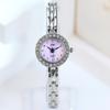 Diamond-Encrusted Alloy Bracelet Watch Student High-End Quartz Watch Women'S Niche Small Watch