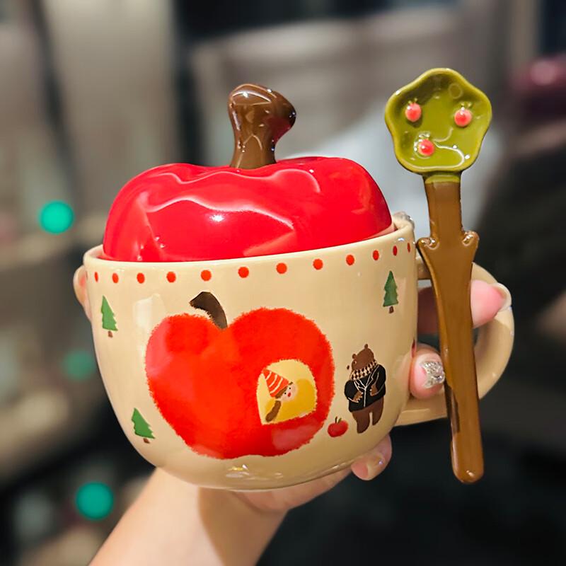 Cute Apple Ceramic Mug