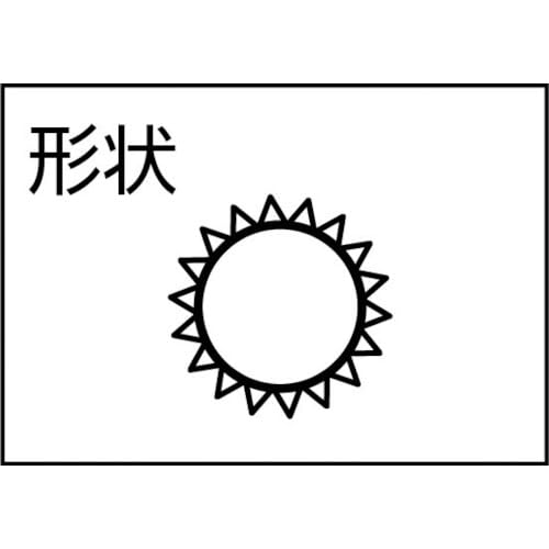 TRUSCO Round Coarse File Set, 5-Piece Size, 1 Piece, TMA005-01-1P