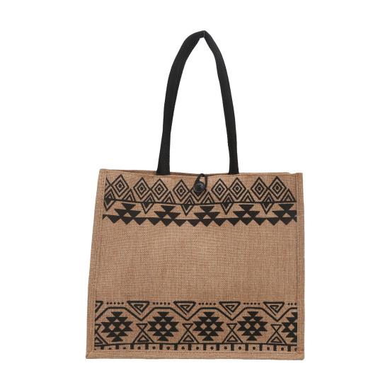 Dámská kabelka Etnický styl Všestranná taška přes rameno Velká kapacita Zapínání na přezku Nakupování Cestování Dojíždění Nákupní taška