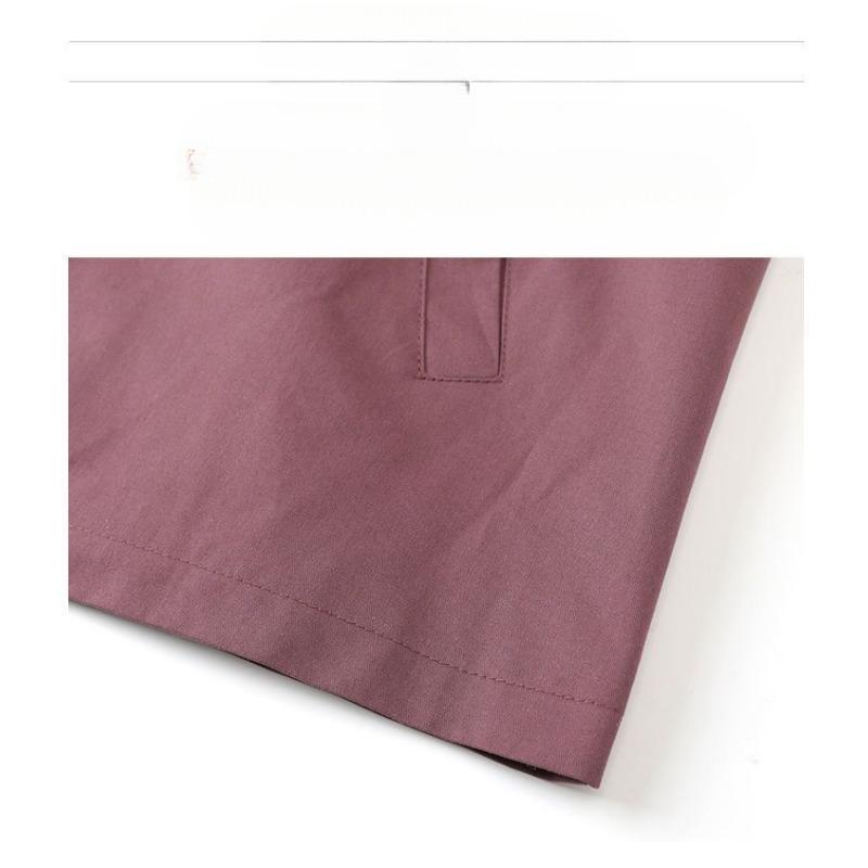 Casual Loose Fit Jacket for Women, Mid-Aged Mother Spring Autumn Hooded Coat