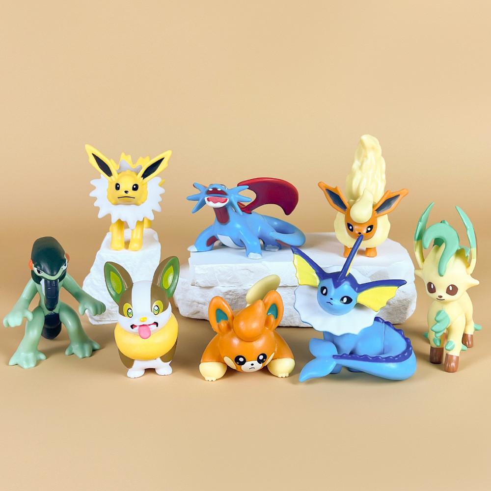 Toy Anime Eeveelution Model Pvc Miniatures For Gift And Decor Home