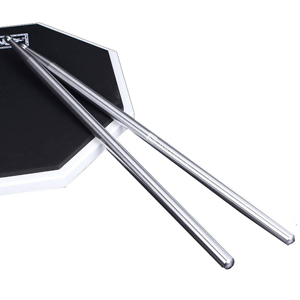 

LOVE MIYABI Practice Drumsticks, Premium Aluminum Model, 160g x 2-Pack. A must-have for developing a relaxed feel and a full-arm feel. Metal training
