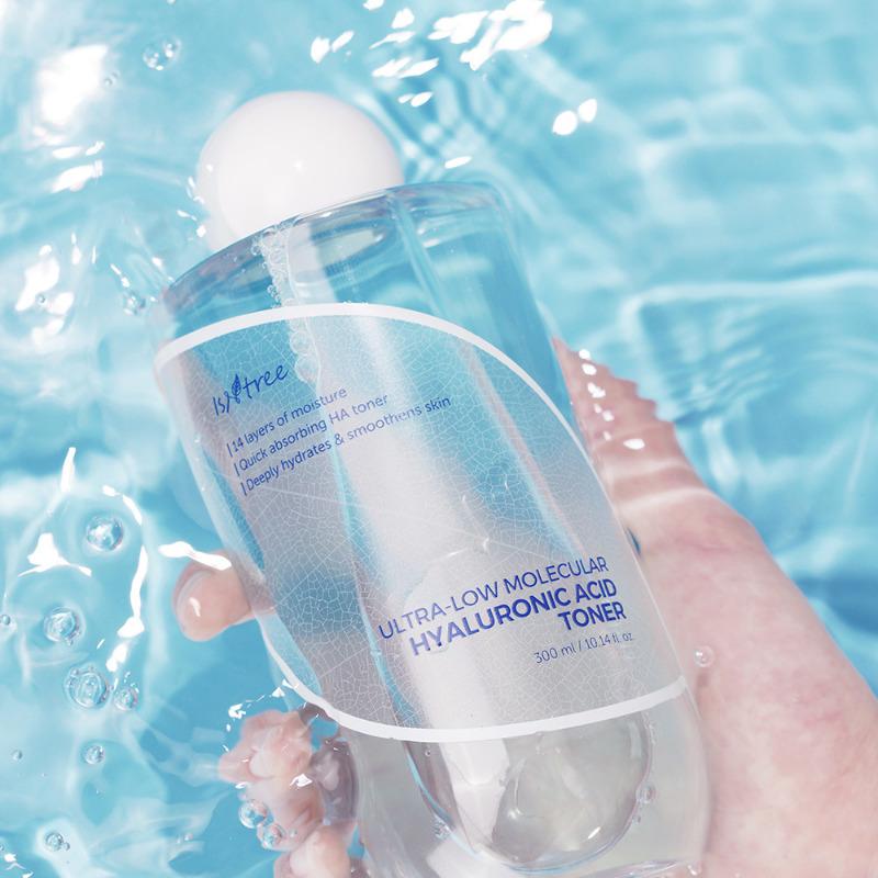 ISNTREE Ultra-Low Molecular Hyaluronic Acid Toner 300ml