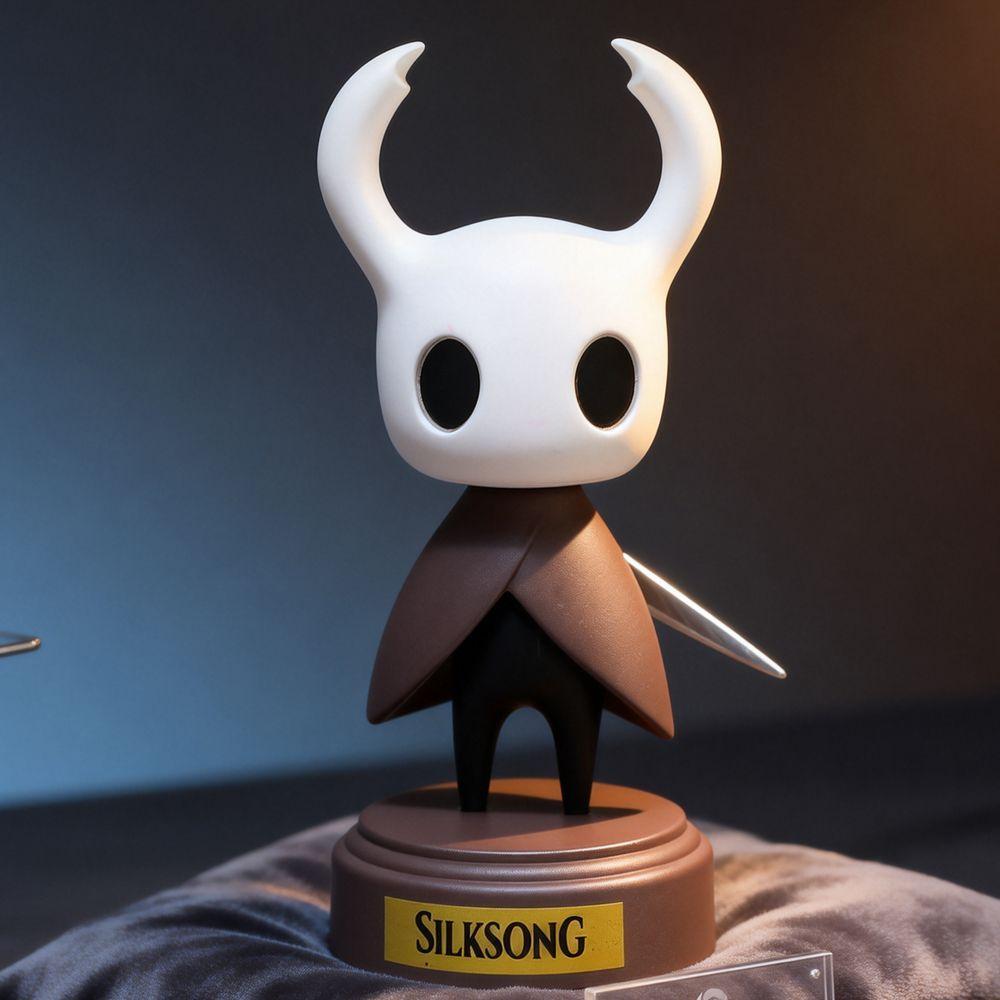 Hollow Knight -12CM Little Knight Anime Model Handmade, Game Accessories, Chassis,  Collectible Figurine, Statue Pvc Model