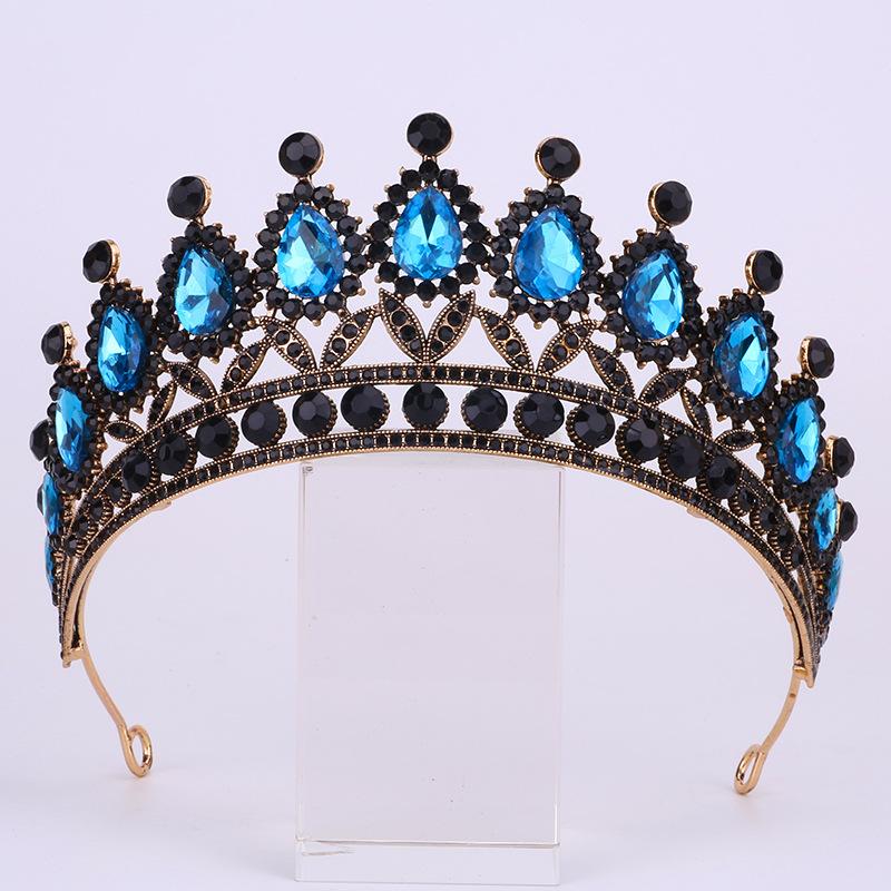 Bridal Crown Wedding Birthday Party Tiara Princess Adult Hair Accessories Alloy Rhinestone Crown