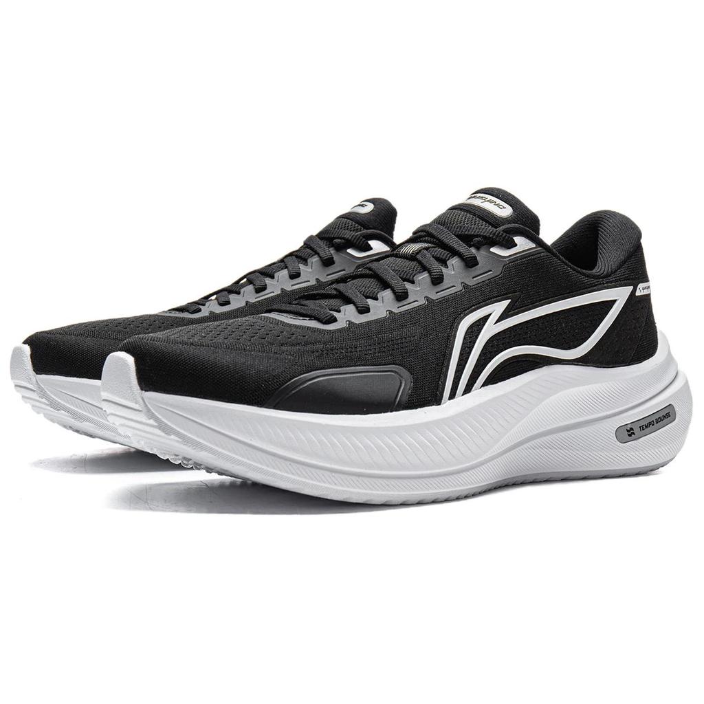 Li Ning Yueying 5 Cushioning Abrasion Resistant Low top Casual Running Shoes Women's Black ARHW004-7