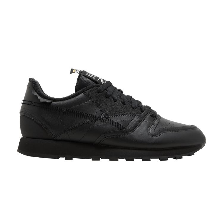 Maison Margiela x Reebok Classic Leather Memory Of - Schwarze Unisex-Sneaker Schuhwerk-Weiß GW5014