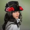 Mini Hat With Gear Accents Costume Accessory For Cosplay Parties