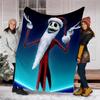 Stitch Love Flannel Fleece Blanket Cozy Warm Throw Blanket For Couch Bed Travel All Season Use
