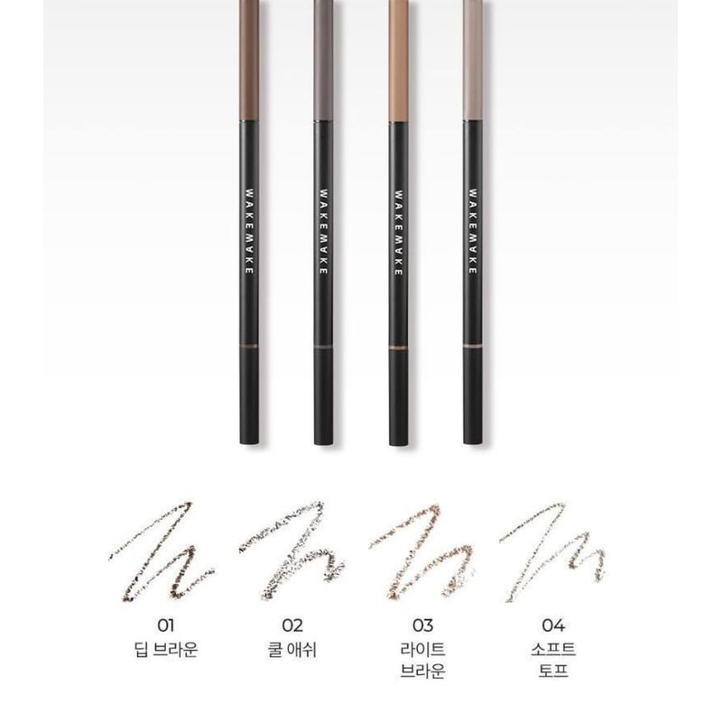 WAKEMAKE - Soft Drawing Slim Brow - 2 Colors
