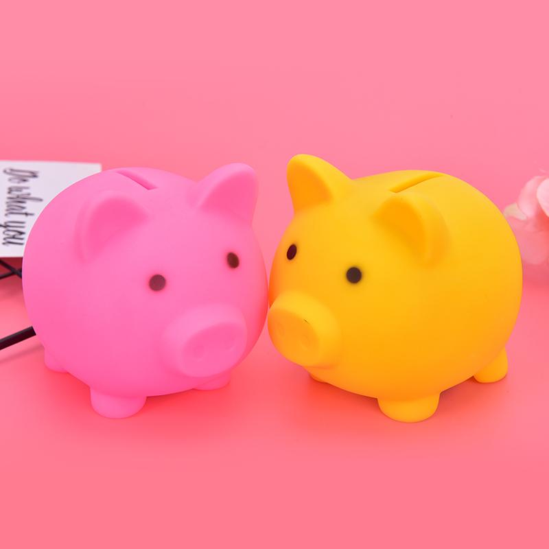 1pcs Cute Small Piggy Bank Money Boxes Storage Kids Toys  Home Decor Money Saving Box Children Piggy Money Bank