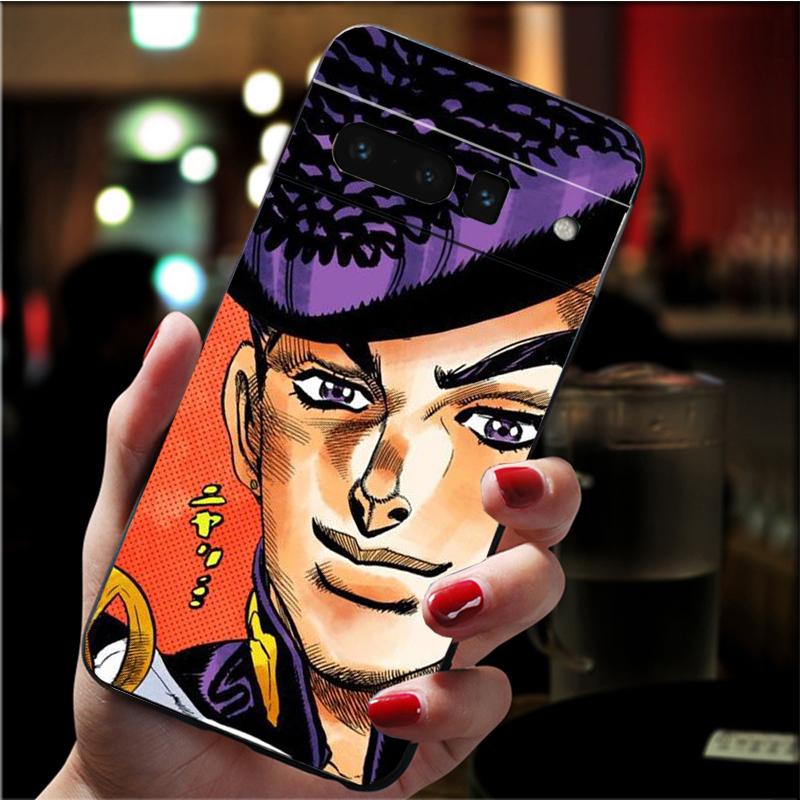 Phone Case for Google Pixel 7 Pro 7 6A 6 Pro 5A 4A 3A Pixel 4 XL Pixel 5 6 4 3 XL 3A XL 2 XL JoJo Bizarre Adventure Case Funda