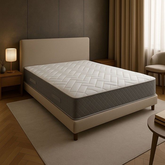 Matelas 140x190 Latex Aération - 7 Zones de Confort - Accueil Moelleux, Soutien Ferme - MATELAS PURE LATEX