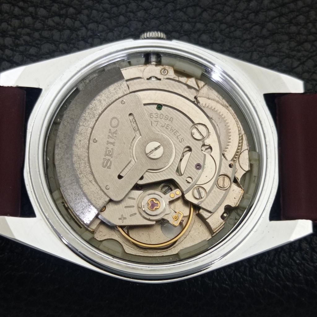 REFURBISHED VINTAGE SEIKO 5 AUTOMATIC JAPAN MENS ROMAN FIGURE WATCH A442087-1