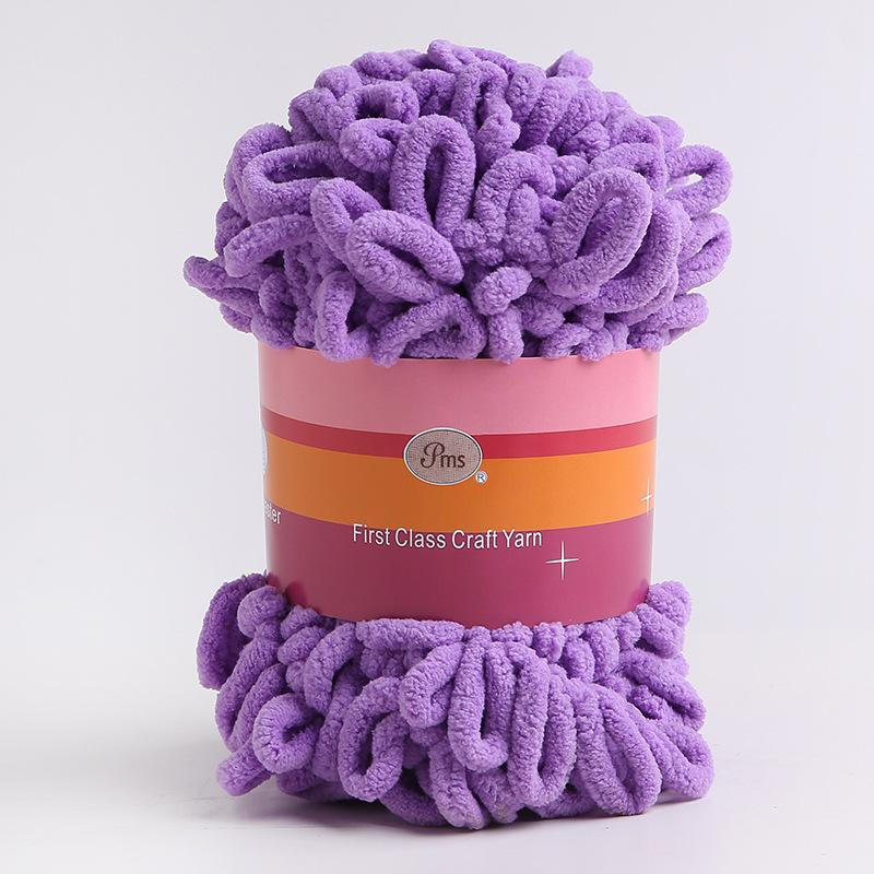 100g/Rolle Finger Loop Garn Faden Flauschig Weich Chenille Dickes Garn Handgestrickte Decke Schal Häkeln Strickgarn DIY Garn Verkauf