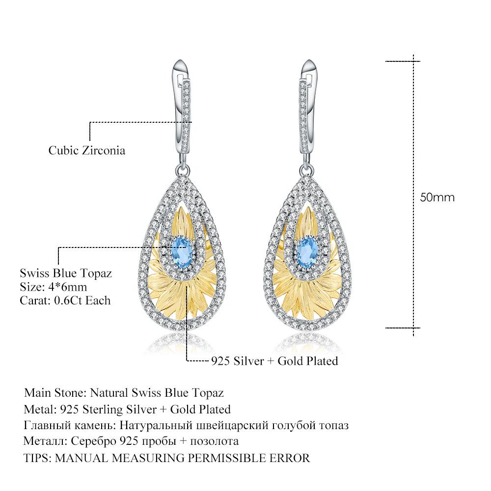 Italienischer Kunsthandwerksschmuck, originale Designer-Ohrringe, natürliches Design, 925er Silber, natürliche Oliven-Edelstein-Ohrringe