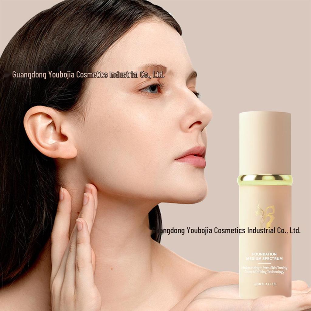 BARUBT 4-in-1 Temperature-Adjusting Foundation Cream 40g – Lightweight, Natural Tone Concealer & Makeup Liquid.