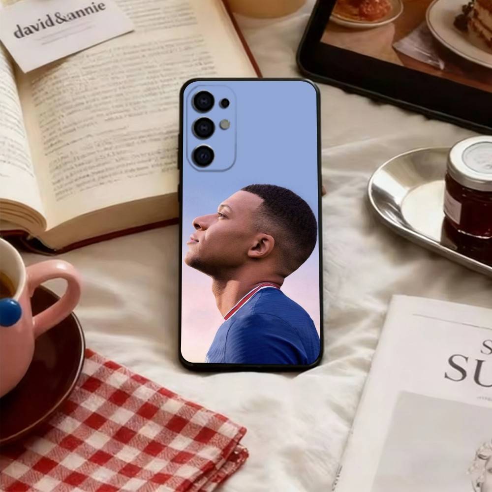 Kylian Mbappe Phone Case For Samsung S25,S24,S21,S22,S23,S30,Ultra,S20,Plus,Fe,Soft Black Cover