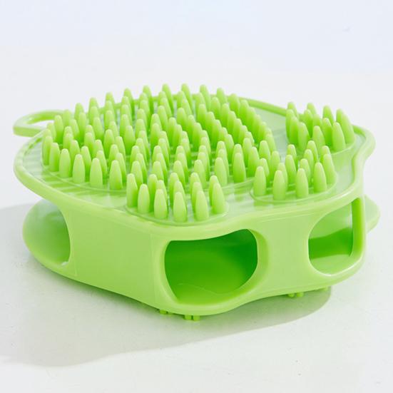 Pet Cleaning Brush Durable Wear-resistant Finger Fixation Double-sided Dry Wet Use Make Skin Breathe