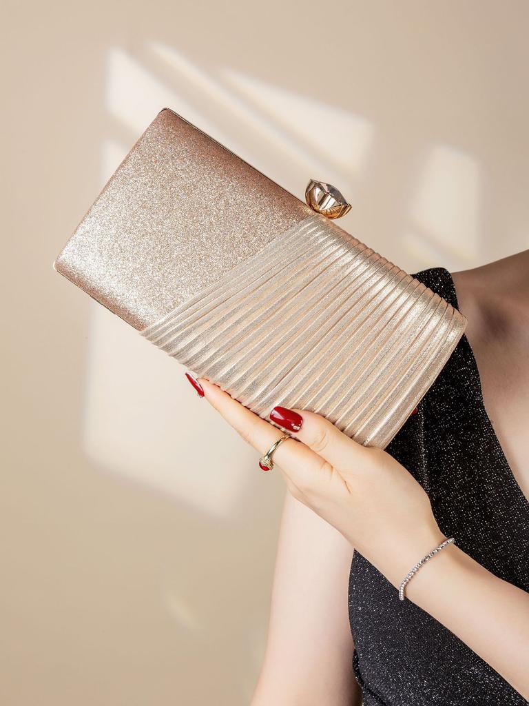 Women Evening Bag Sparkly Clutch Purses for Women Wedding Party Prom Shoulder Bags Glitter Cocktail Prom Lady Handbags