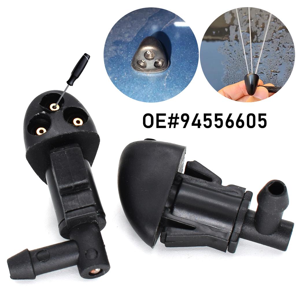 Front Windshield Wiper Washer Nozzle Spray Jet Hose Pipe For Chevrolet Cruze MK1 2008 - 2016 94556605 Car Hood Sprayer Nozzles