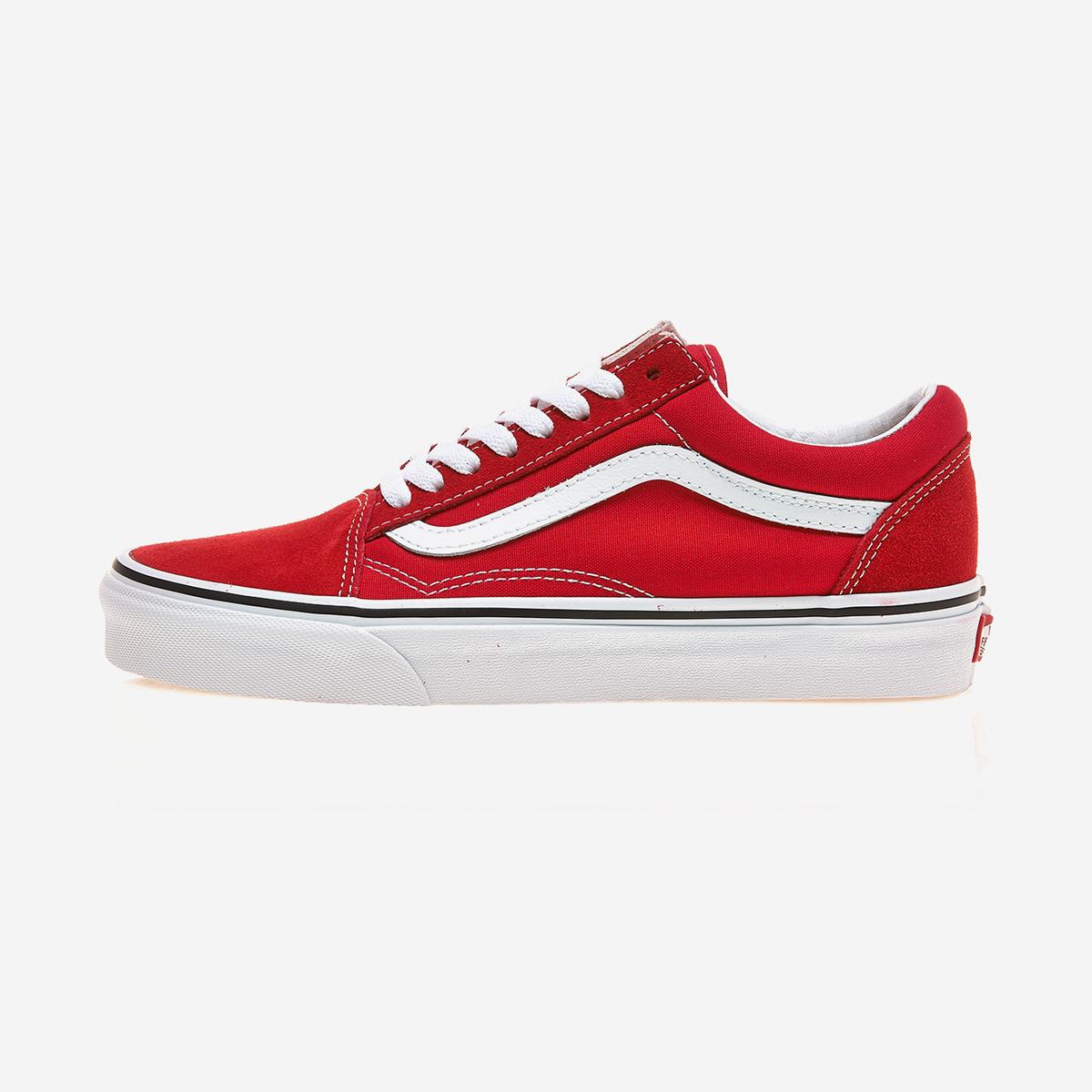 

[Vans] Old School - Racing Red/True White, VN0A4BV5JV6, 1010072443, Popular Korean Shoes 265