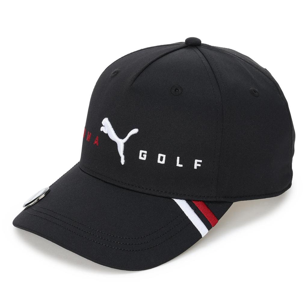Golf PU Tech Logo Marker Black Cap_028054_Puma