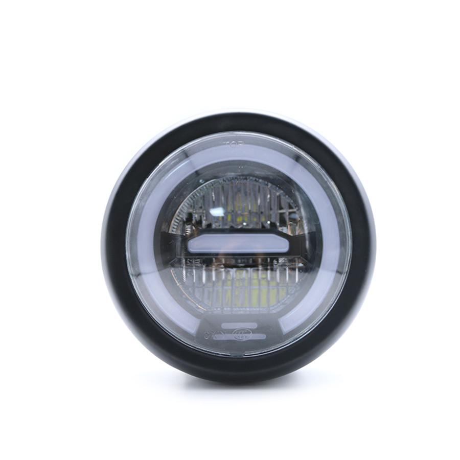 New Design 6.8 inches (17.3cm) Metal LED Retro Headlights