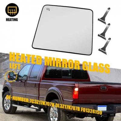 Vyhřívané zrcátko řidiče levé pro Ford F250 F350 F450 F550 Super Duty 2008-2016