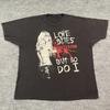 T-shirt de groupe de rock Halestorm 2XL 25x29 Love Bites But So Do I Doigt d'honneur