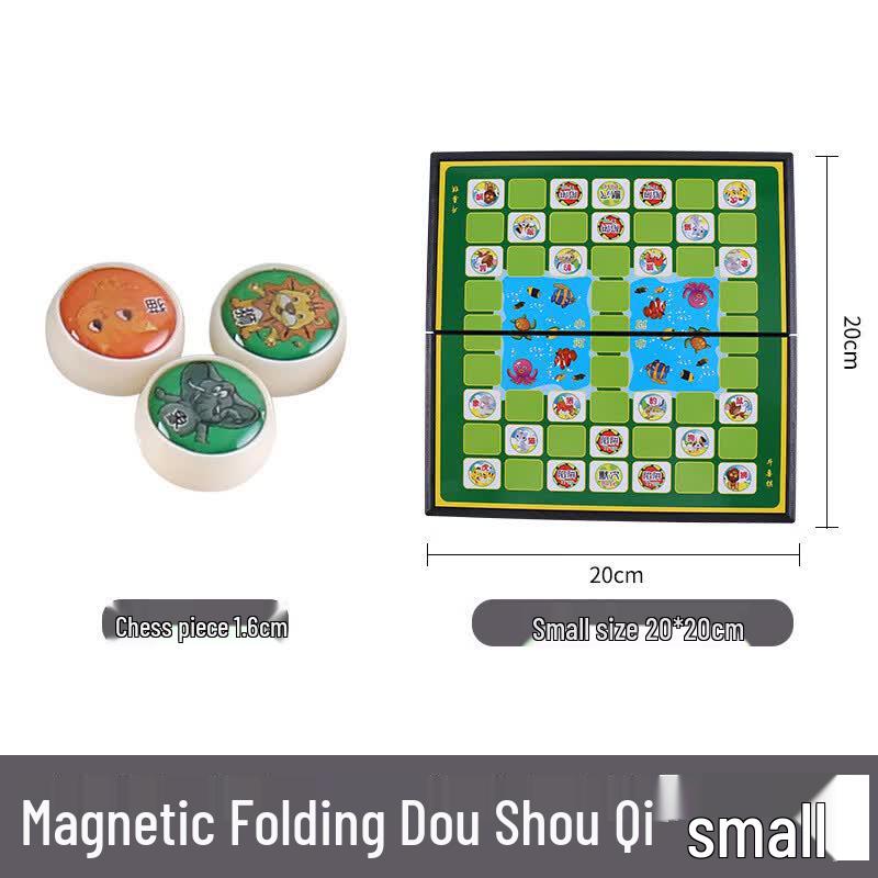Mussels Magnetic Foldable Animal Chess Game Set