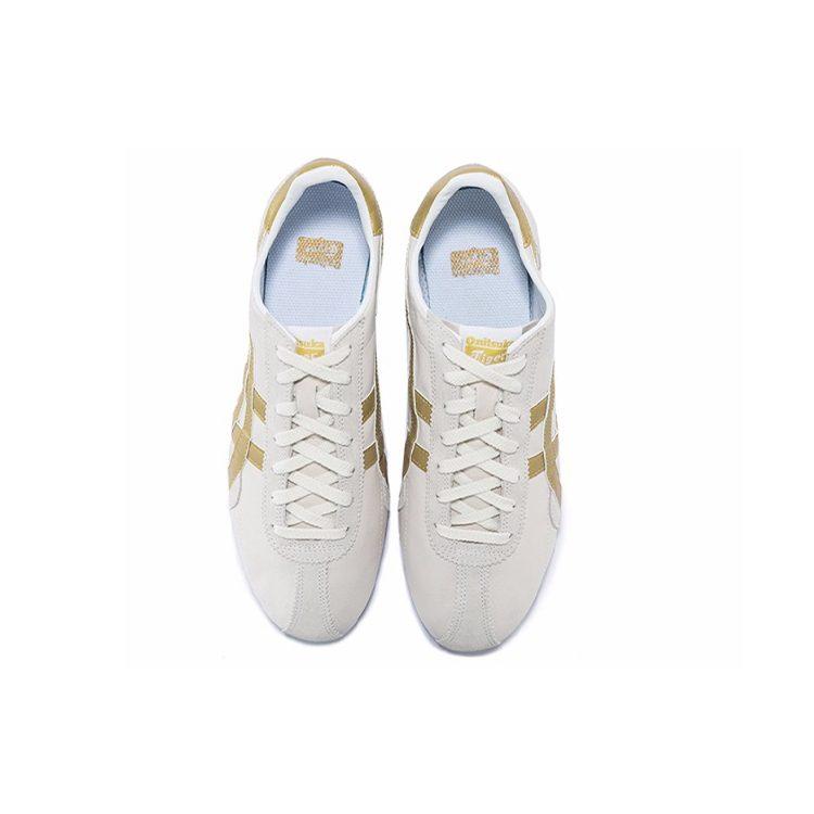 ONITSUKA TIGER Runspark Leather Cushioning Slip Resistant Abrasion Resistant Low Top Casual Running Shoes Unisex TH201L-9994