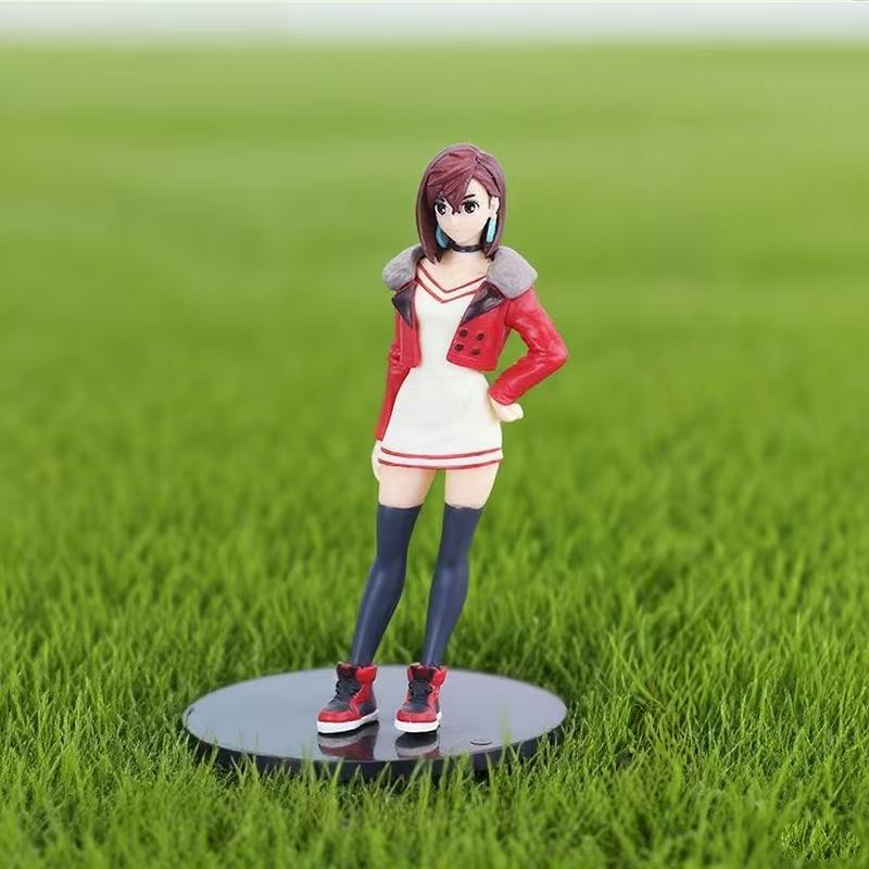 Anime Figure Ayase Momo Figure Sitting Stands Desktop Model Toys PVC Doll Gifts