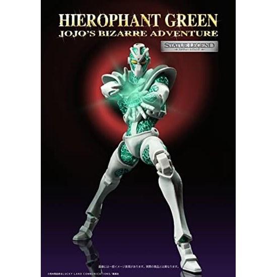Statue Legend JoJos Bizarre Adventure Part 3 Hierophant Green approximately 145mm PVC ABS manufactured painted finished figure ME22650