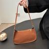 Premium Texture Retro Simple Underarm Bag Women's 2025 Autumn and Winter New Solid Color Fashion Shopping Ins Style Shoulder Bag