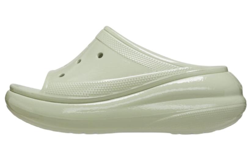 Шлепанцы Crocs Crush High Shine Светло-зеленый Женские 209648-3VS 34-35