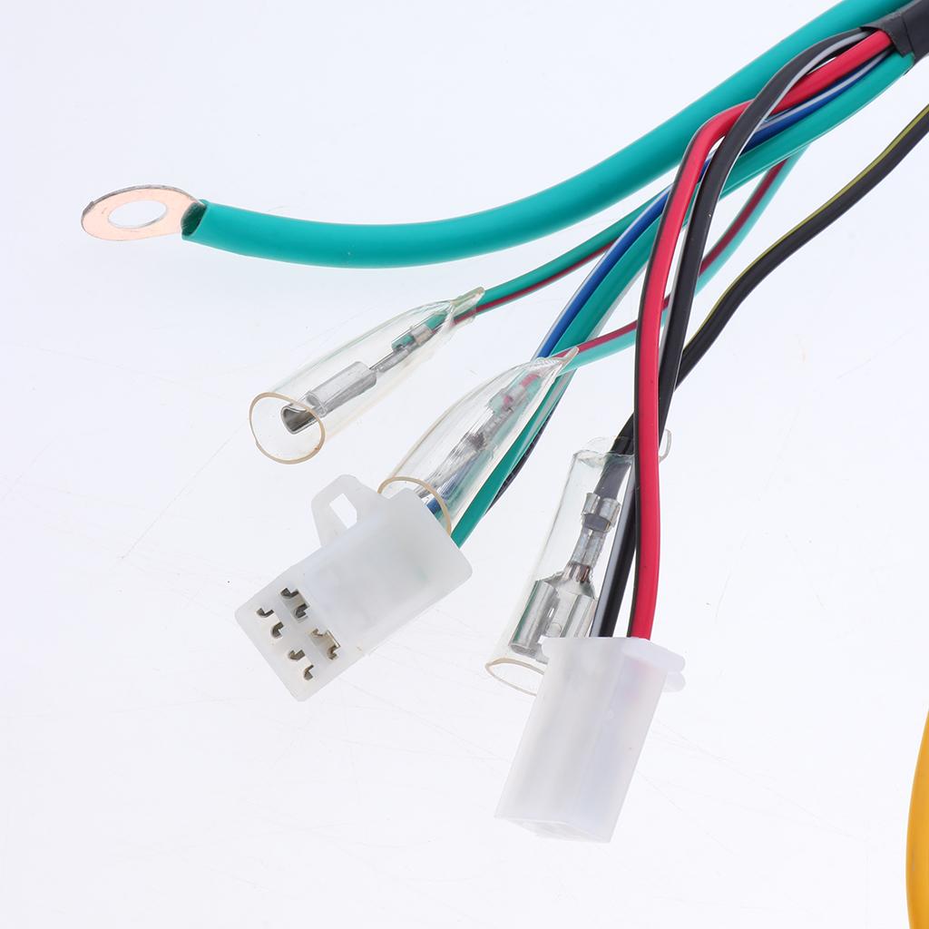 Wiring Harness Assembly Full Electrics Coil for Motorbike Scooter ATV Quad