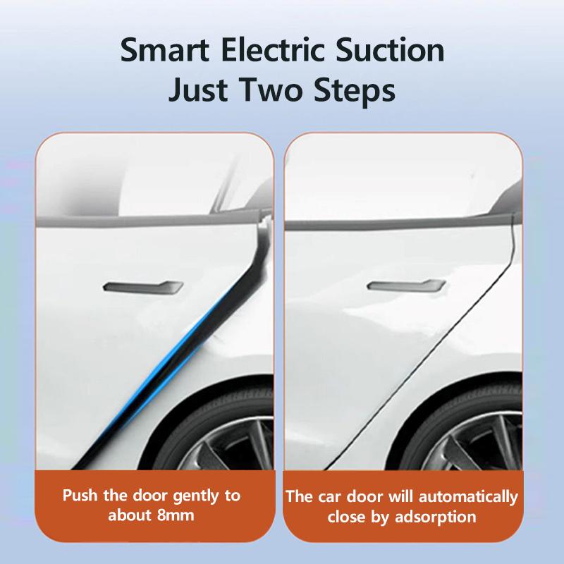 Smart Electric Suction Door For Tesla Model Y 3 Four Door Electric Suction Lock Automatic Suction Automotive Modification Parts